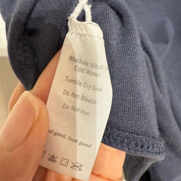 Richer Poorer Navy V-Neck Bodysuit Sz M - Picture 6 of 12